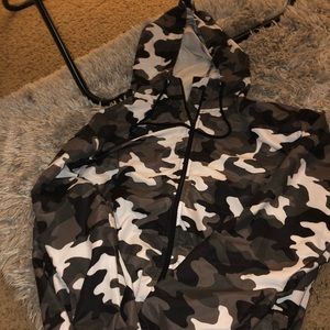 Army windbreaker